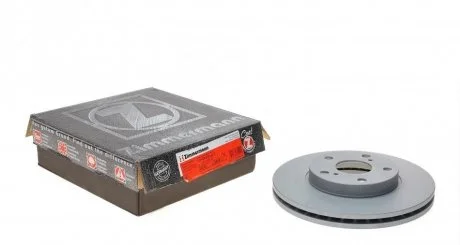 Тормозной дискпередний Toyota Auris, Corolla 12- (ZIMMERMANN 590281820