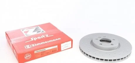 Диск тормозов VW T5 09- Coat ZIMMERMANN 600324952