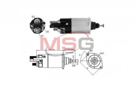 Реле втягуюче стартера ZM ZM 840